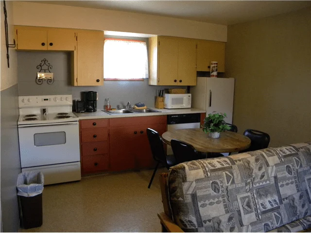 Suite with full kitchen